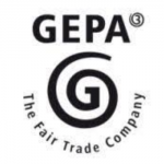 Zeichen der GEPA "The Fair Trade Company" - Weltläden und Online-Shop.